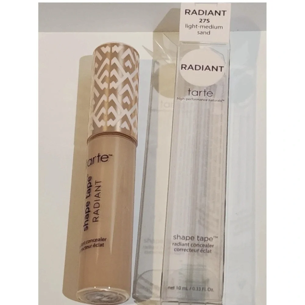 tarte Shape Tape Radiant Concealer ~ 27S LIGHT MEDIUM SAND ~ 0.33 fl oz ~ NIB